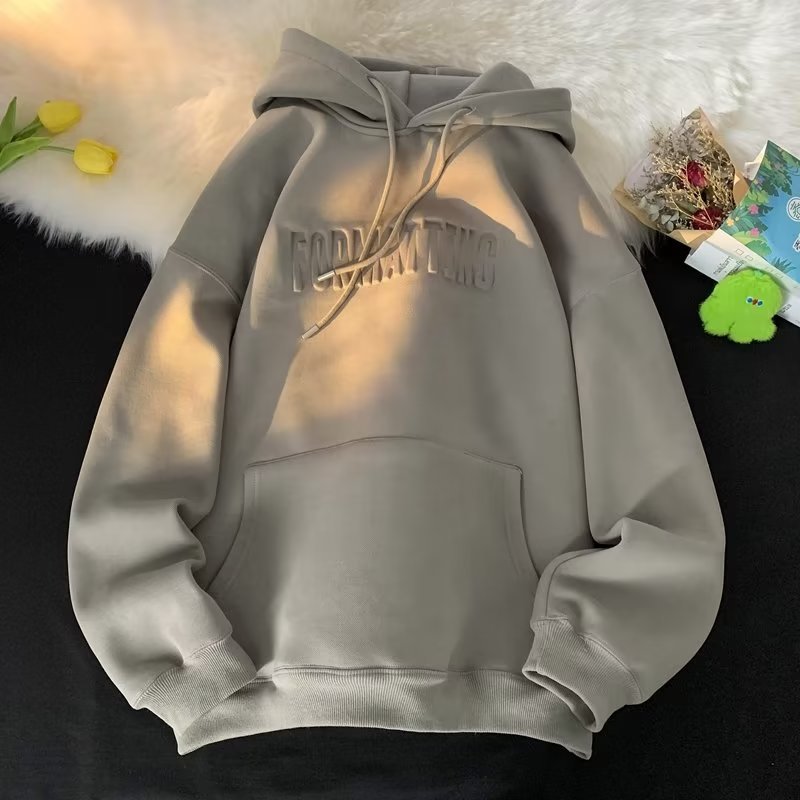 Autumn Double-layered Thick Hoodie Cotton